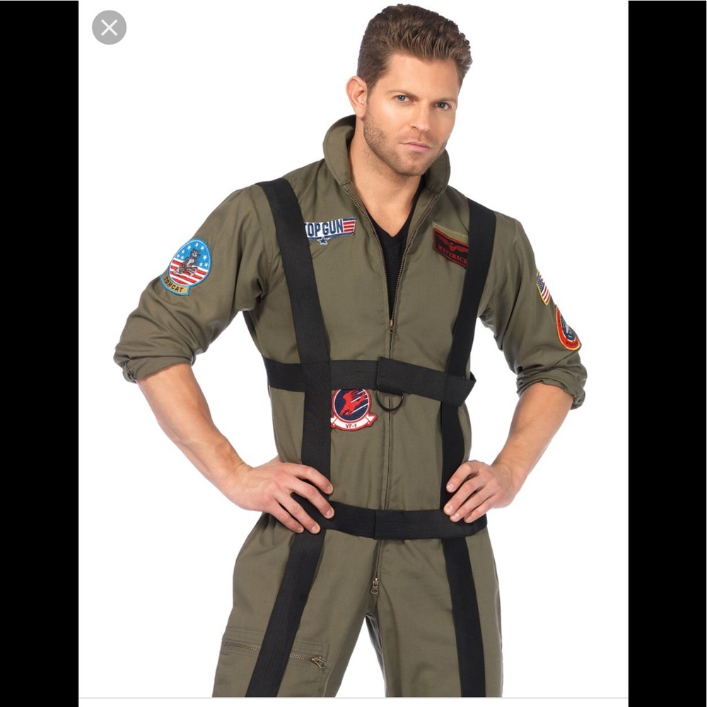 Top Gun Romper Men’s Costume by Leg Avenue